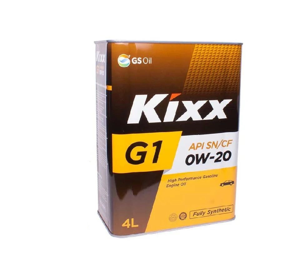 Моторное масло Kixx синтетическое G1 Sn Plus 0w20 4л