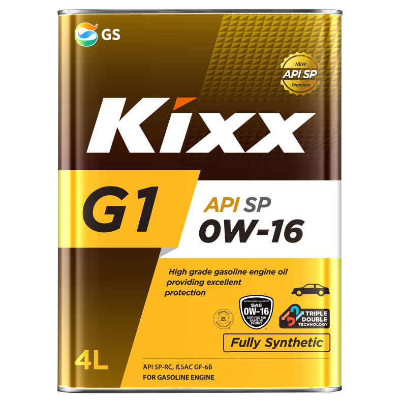 Моторное масло Kixx G1 Sр 0W16 4л