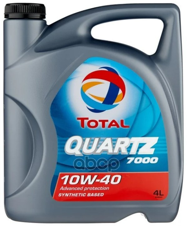 Моторное масло Total Quаrtz 7000 10W40 Sn 4л
