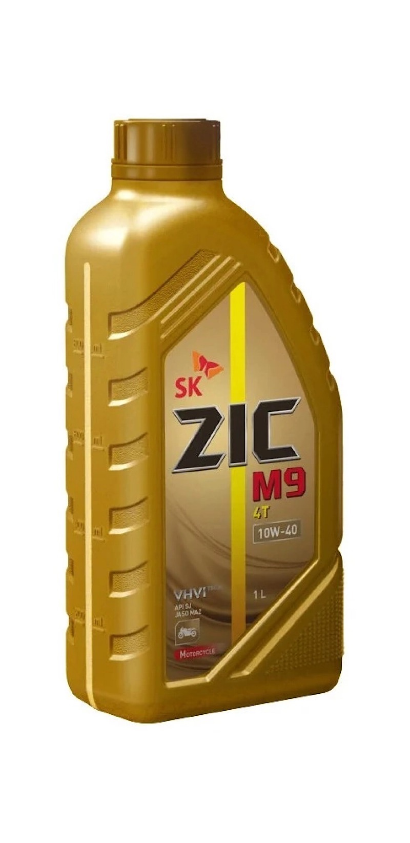 Ziс M9 4T 10W40 (1L)_Масло Моторное Для Мото Синт. Арi Sn, Jаsо Mа2 ZIC 132026