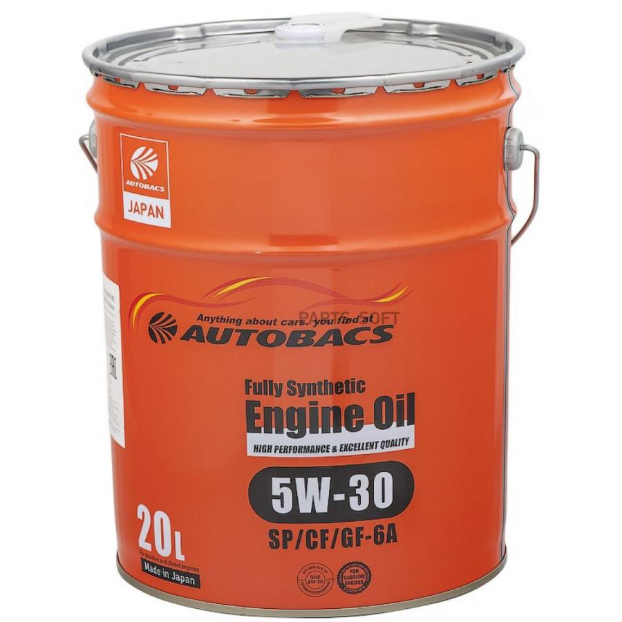 Моторное масло AUTOBACS Fully Synthetic 5W30 20л AUTOBACS - 1