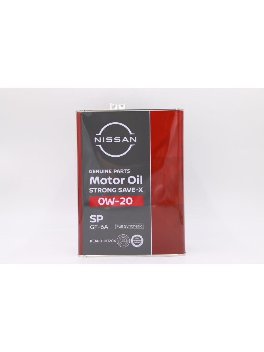 NISSAN STRONG SAVE X 0W20 SP/GF-6A 4л (1/6)