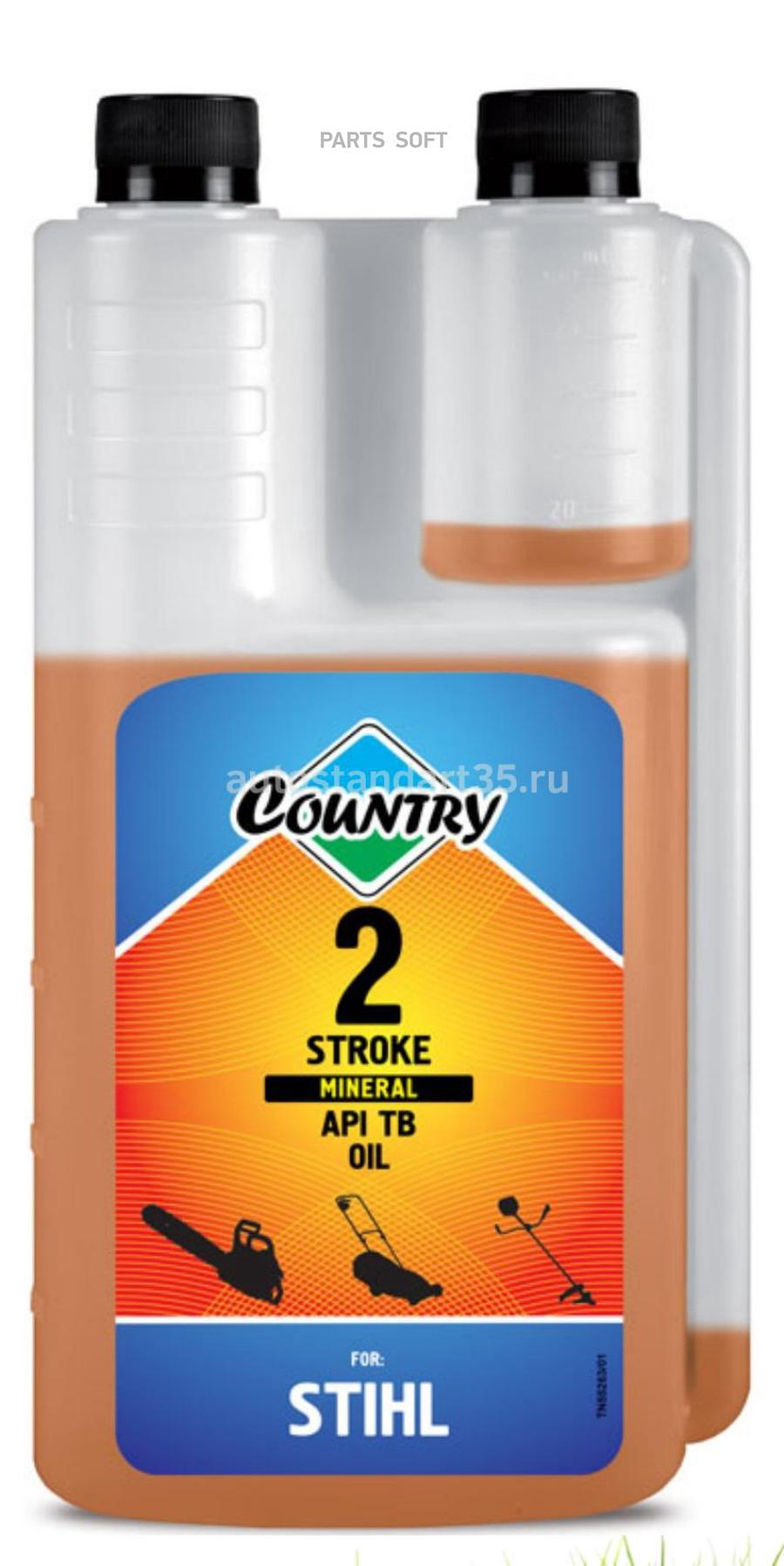 Моторное масло 3ton Country 2Т 1л