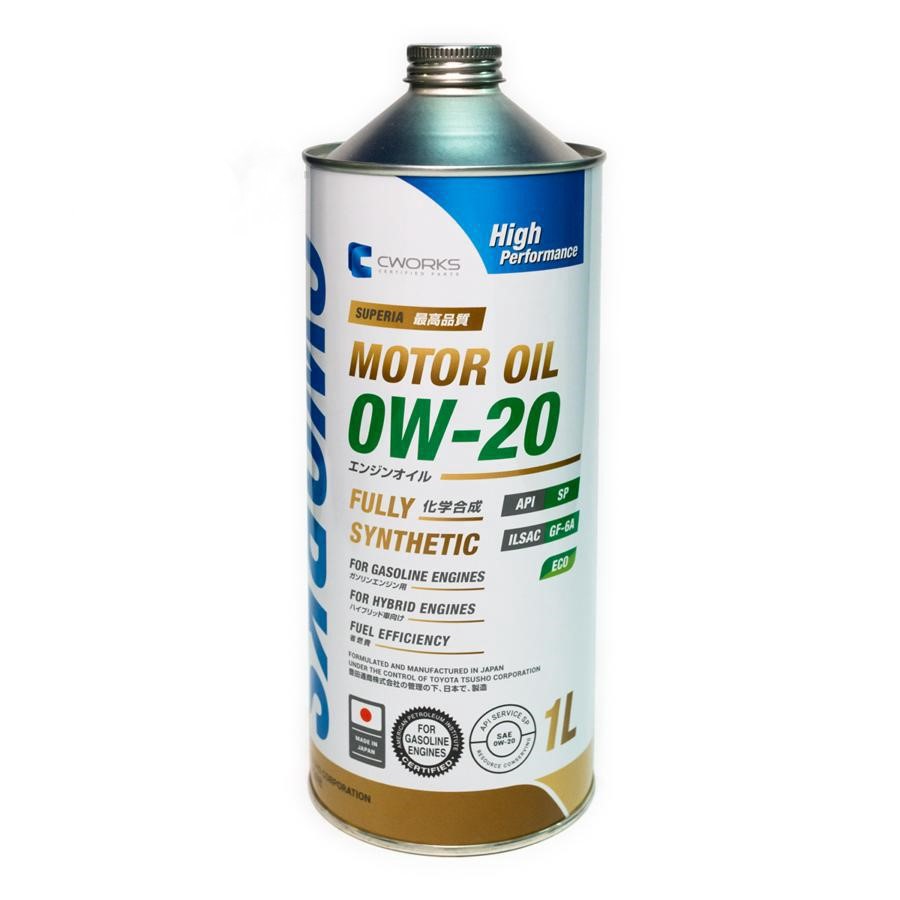 Моторное масло CWORKS 0W20 Sp/Gf-6A 1л