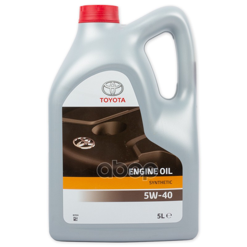 Моторное масло Toyota синтетическое 5W40 Engine Oil Synthetic A3/B3/B4 SN/SM CF 5л