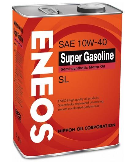 Масло eneos 10w40 super gasoline sl 4л п/с