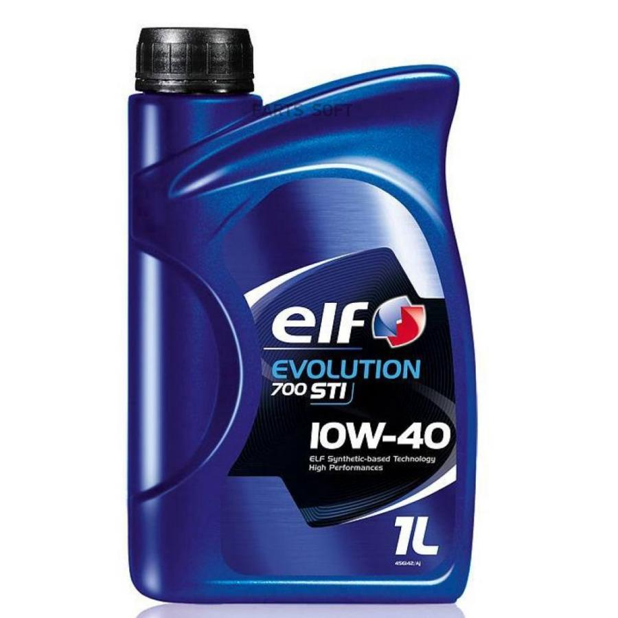 Масло моторное elf evolution 700 sti 10w-40 полусинтетическое 1 л 11110301