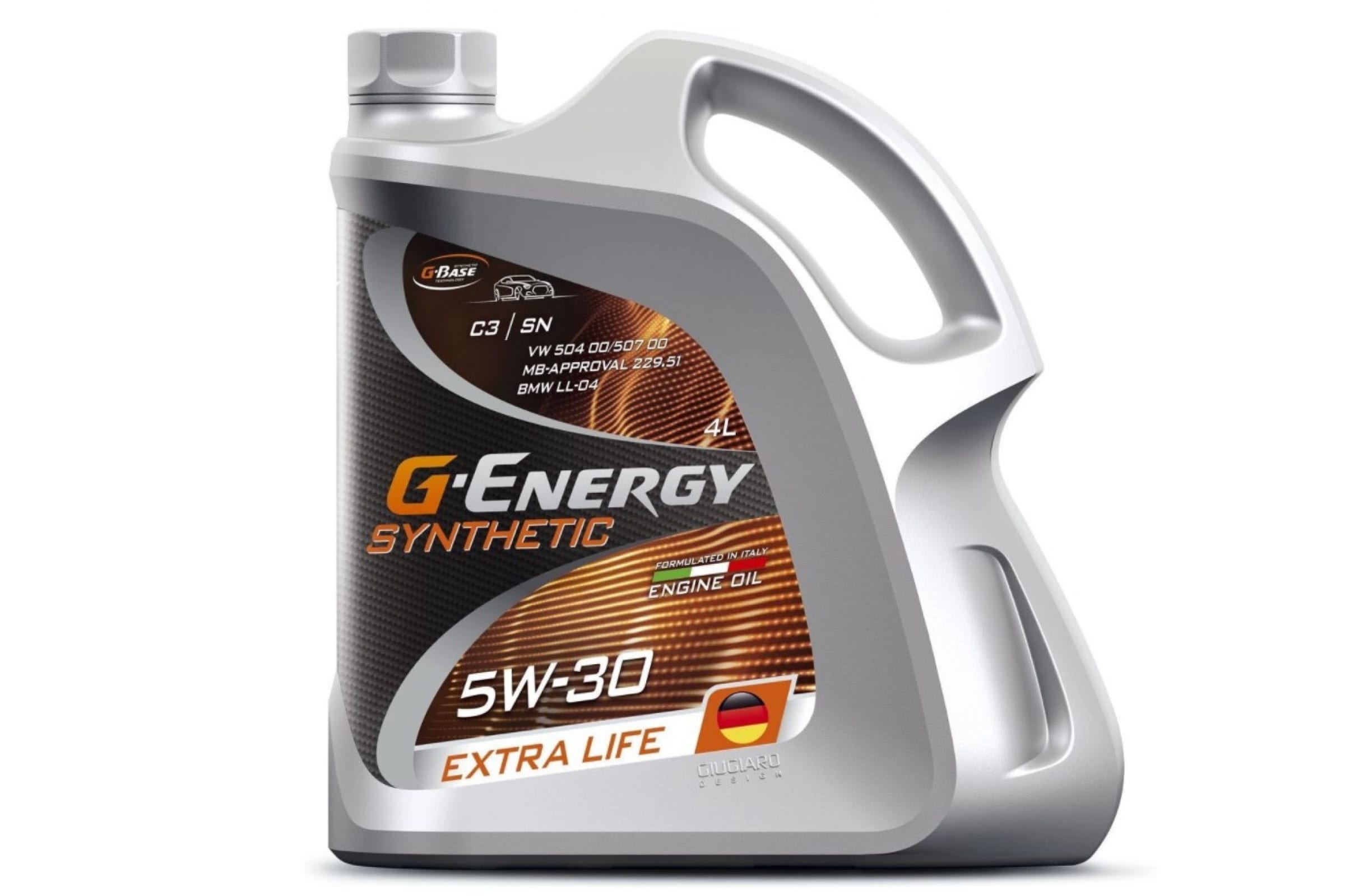 Масло g-energy 5w30 synthetic extra life 4л син