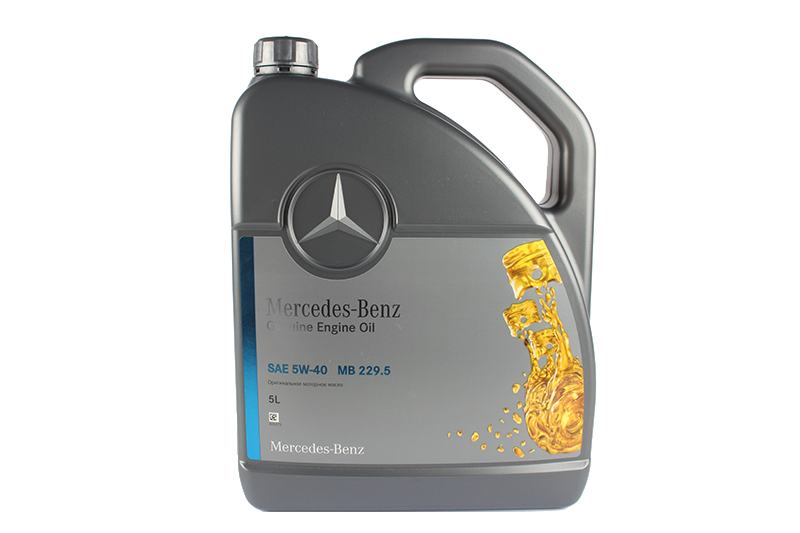 Моторное масло Mercedes-Benz cинтетическое Mb229.5 5W40 5л
