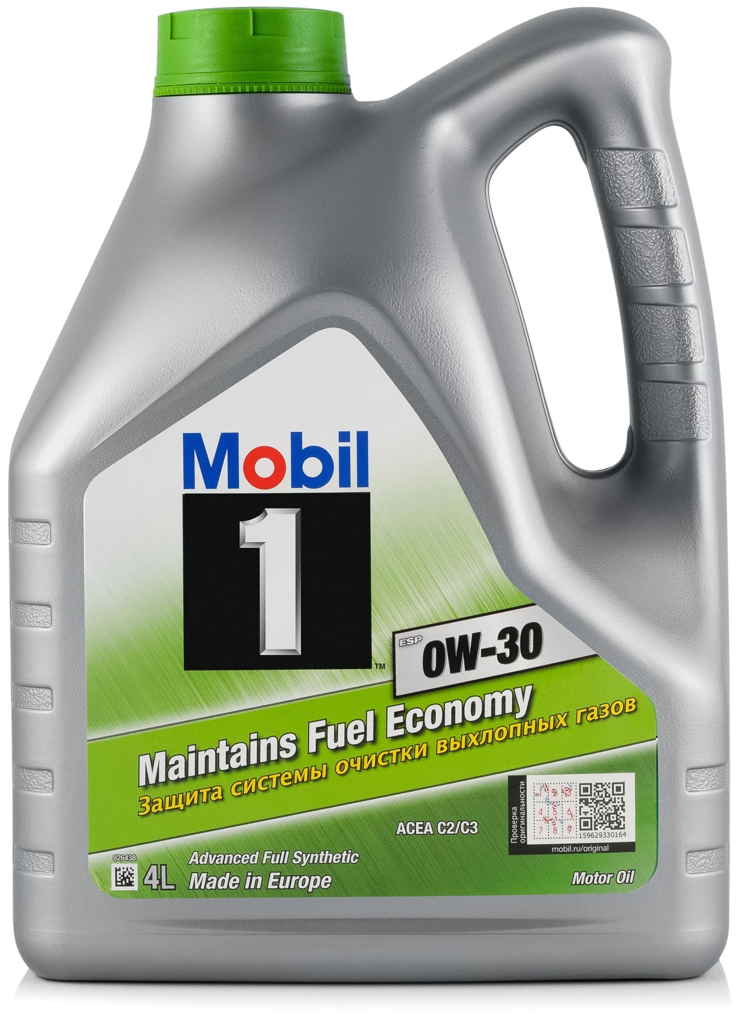Моторное масло Mobil синтетическое 1 ESP 0W30 4л Mobil - 1