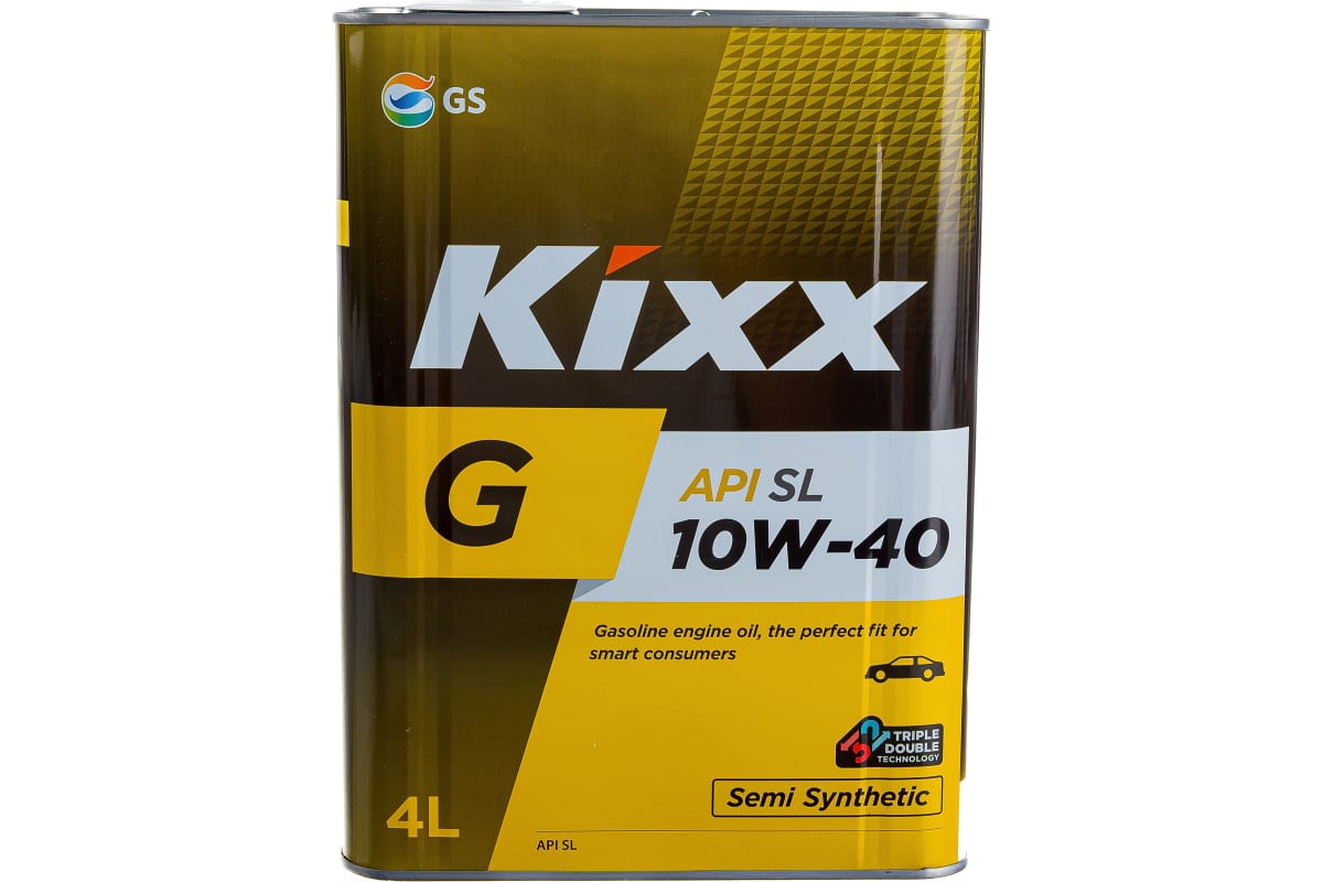Моторное масло KIXX полусинтетическое G SL/CF 10W40 4л