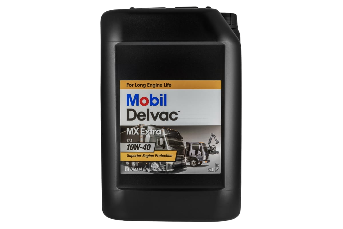 Моторное масло MOBIL полусинтетическое Delvac MX Extra 10W40 20л