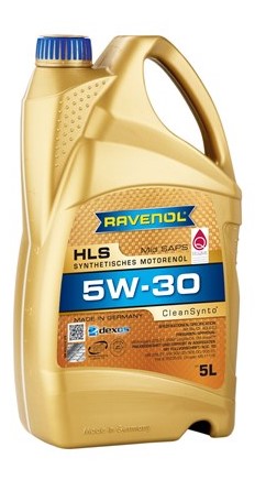 Масло моторное RAVENOL 4014835723054 /111111900501999/ HLS SAE 5W-30 ( 5л) GM dexos2 (лице