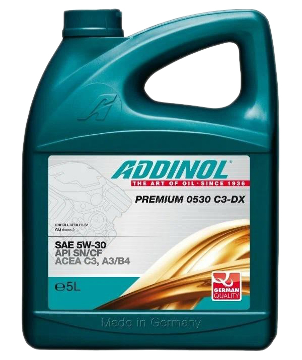 Масло Моторное Addinol Premium 0530 C3-Dx 5Л 4014766241184
