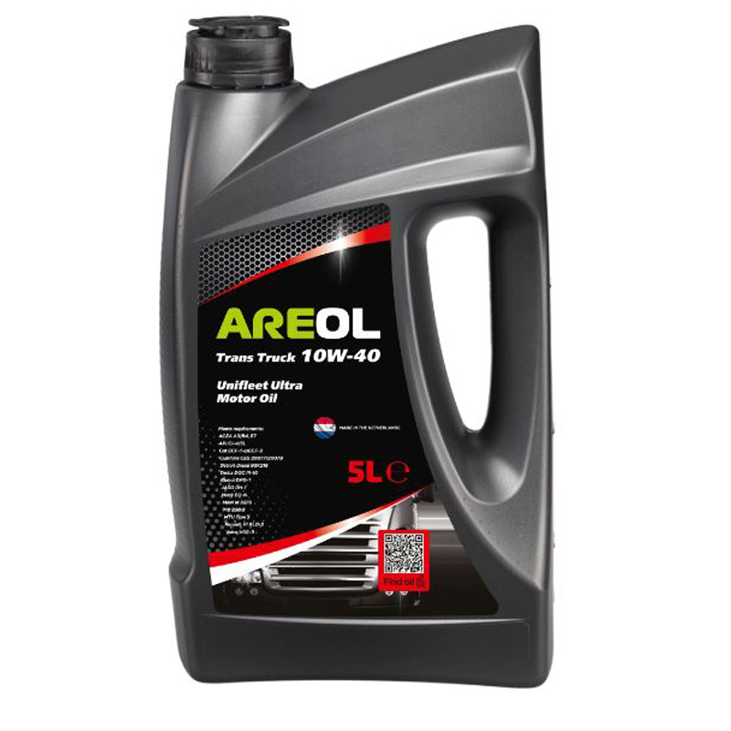 Areol Trans Truck Shpd 10W40 (5L)_Масло Мот.! Синт.  Acea E4/E7, Api Cf, Mb 228.5, Man M