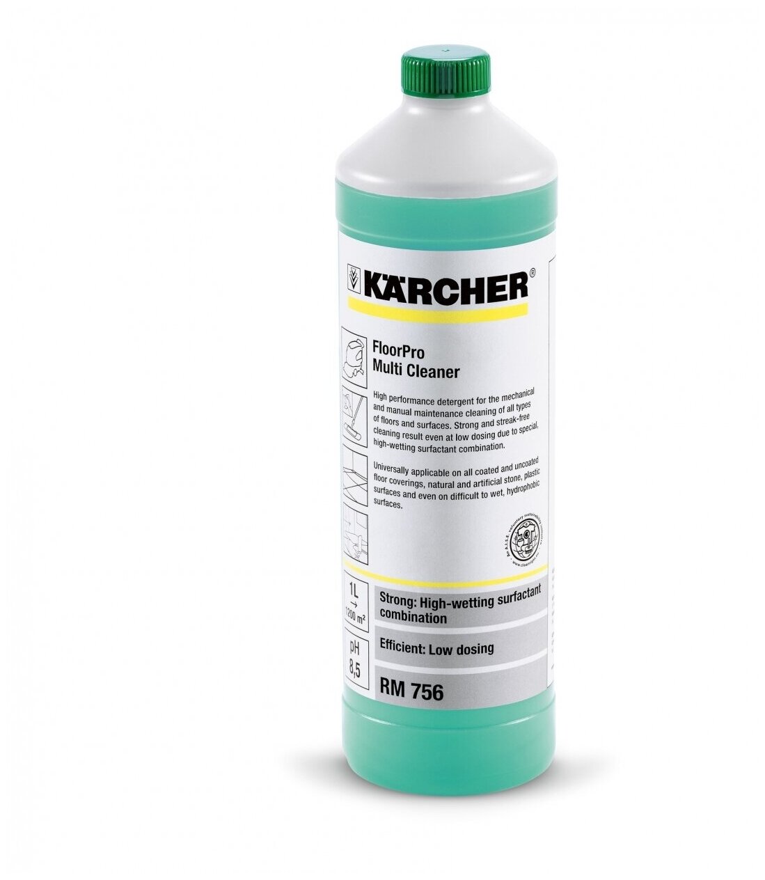 Универсальное чистящее средство FloorPro RM 756, 1 л, Karcher | 6.295-913.0