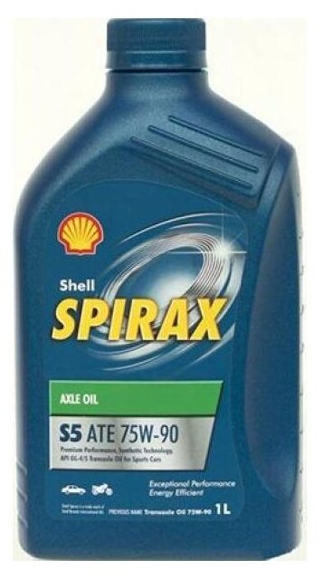 SHELL 550027797 75/90 Spirax S5 ATE (Transaxle) Shell 209л. синт. API GL-4/GL-5 Масло трансмиссионное