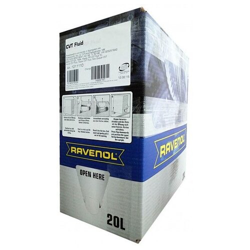 Трансмиссионное масло RAVENOL CVT Fluid (20л) ecobox