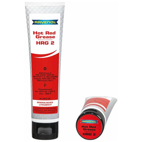 Смазка Ravenol Hot Red Grease HRG 2 0.4 кг
