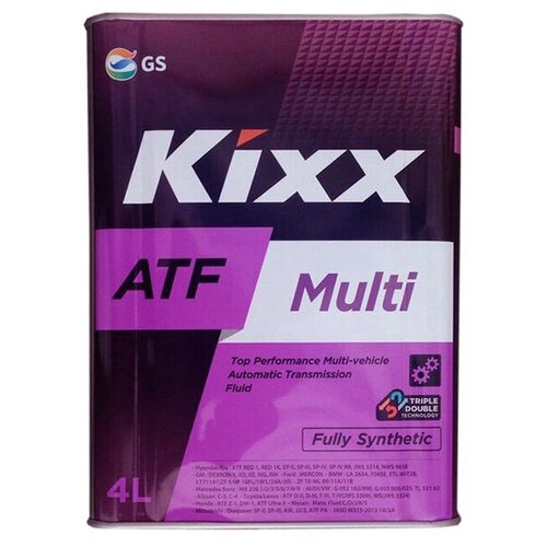 Масло трансмиссионное Kixx ATF Multi, 4 л