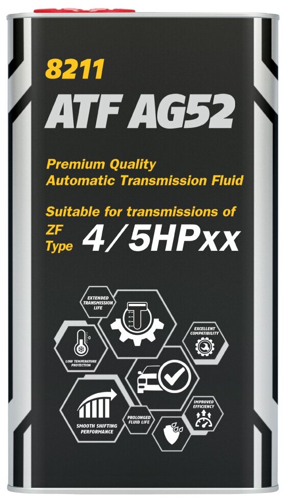 Масло трансмиссионное Mannol ATF AG52, 1 л