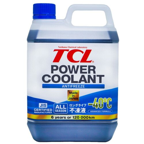 Антифриз TCL Power Coolant BLUE -40°C 2 л