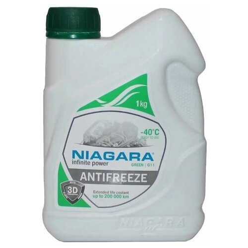 Антифриз NIAGARA Антифриз GREEN G11 -40 5 кг