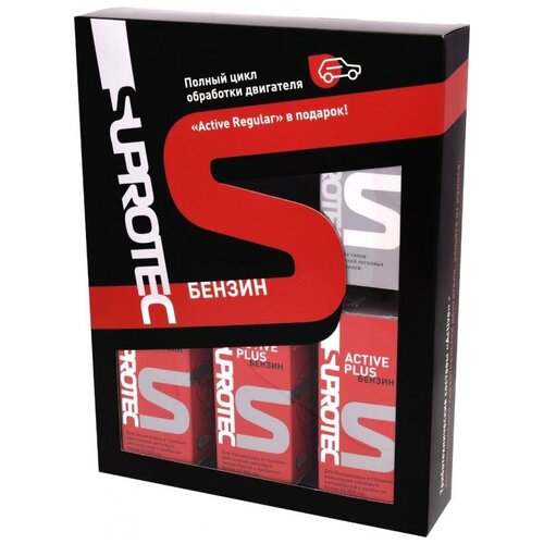 Suprotec Active Plus Бензин (подарочный набор), 0.37 л