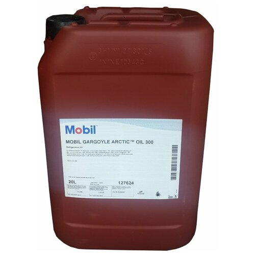 MOBIL 127624 Масло для холодильных установок Mobil Gargoyle Arctic Oil 300 20 л 127624