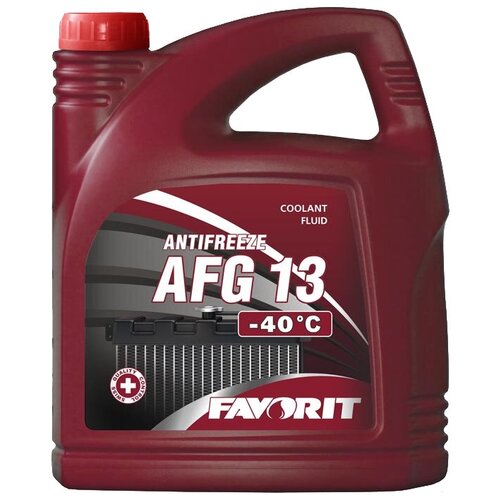 Антифриз Favorit Antifreeze AFG13 (-40) 1л (1,08кг) / зеленый