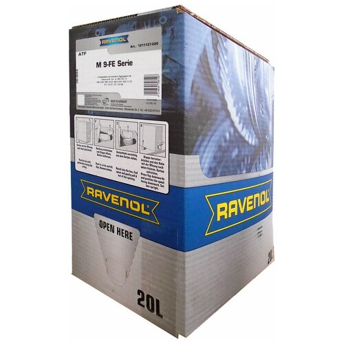 Трансмиссионное масло RAVENOL ATF M 9FE-Serie (20л) ecobox