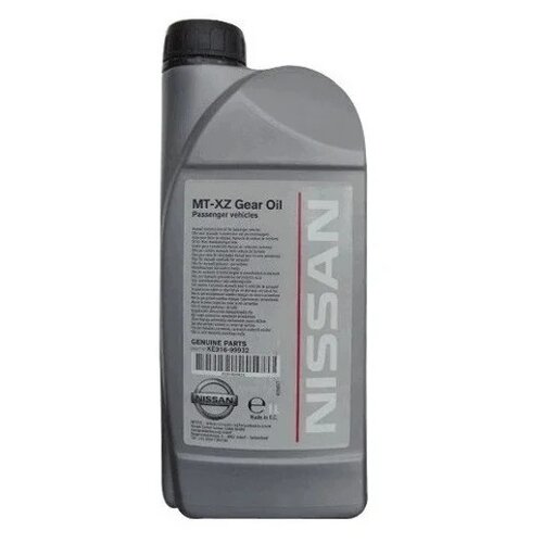 Масло трансмиссионное Nissan MT XZ Gear Oil 75W-80, 75W-80, 1 л