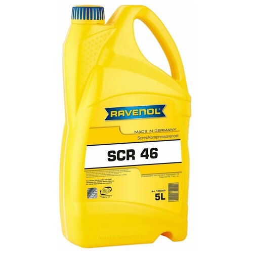 Компрессорное масло RAVENOL Kompressorenoel Screw SCR 46 ( 5л) new