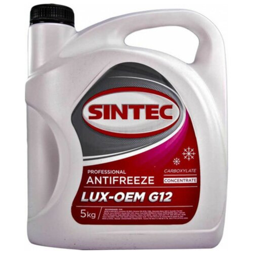Антифриз SINTEC LUX G12 Concentrate 5 кг
