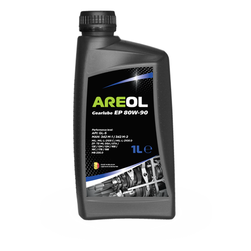 Масло трансмиссионное Areol Gearlube EP 80W-90, 80W-90, 1 л