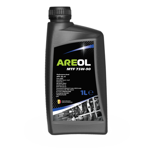 AREOL AREOL MTF 75W90 (205л) полусинт. трансм. масло для робот. и МКПП\ API GL-4, MB 235.6/235.8