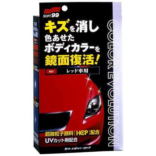 Воск для автомобиля Soft99 жидкий Color Evolution Red для красных оттенков кузова 0.1 л