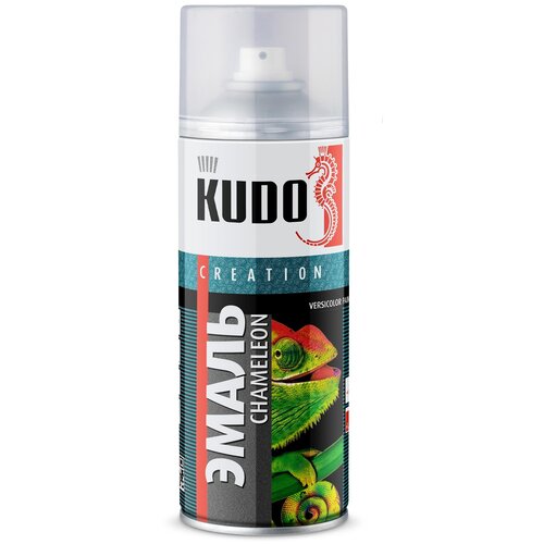 Эмаль KUDO декоративная Chameleon, сливовый аромат, 520 мл