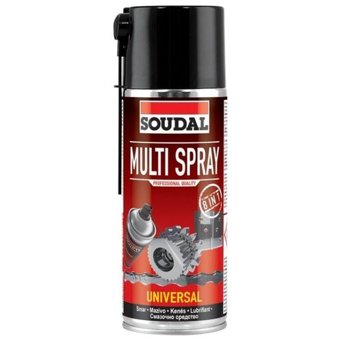 Многофункциональная смазка, не содержащая силикона Soudal Multi Spray 8 in 1