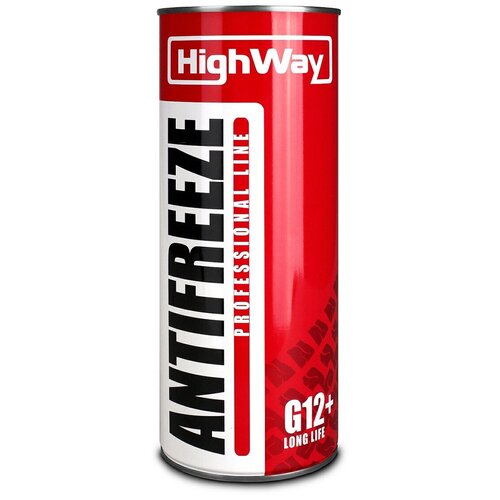 Антифриз HighWay -40 Красный G12+ 5 кг