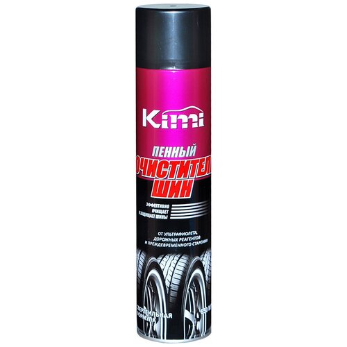 Пенный очиститель шин KIMI Tire Foam Cleaner, аэрозольный баллон, объем 650 мл.