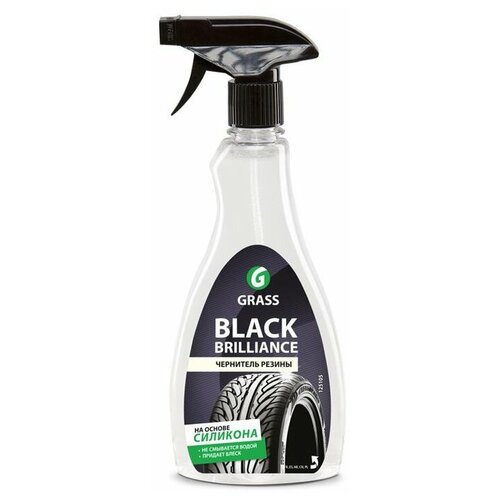 Очиститель-полироль шин Grass Black Brilliance 125105, 500 мл 1 шт.