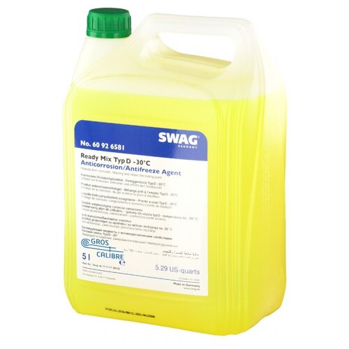 Антифриз SWAG Ready Mix -30 °C Зеленый 1.5 л