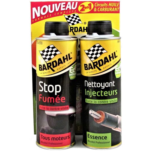 Комплект для ТО Бензин:очиститель инжектора и антидым (в бензин и масло) МОТ Petrol kit 9044, шт