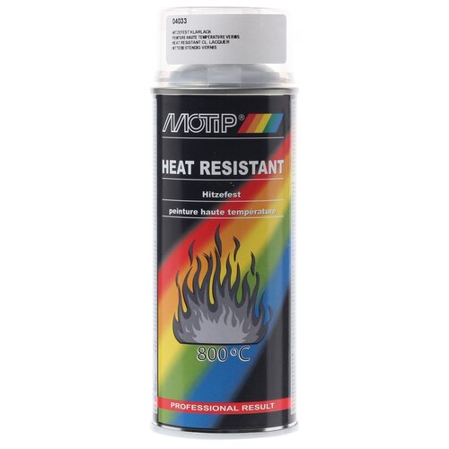Лак MOTIP Heat Resistant Clear Lacquer 4033 400 мл