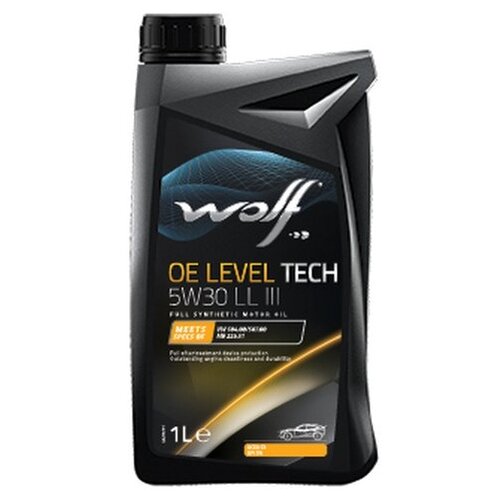 Синтетическое моторное масло Wolf OE Leveltech 5W30 LL III, 1 л