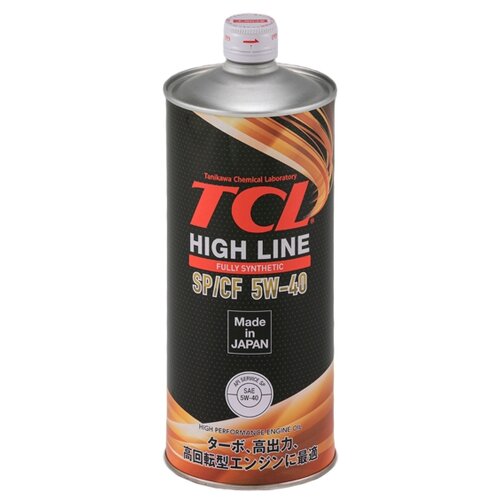 Синтетическое моторное масло TCL HIGH LINE 5W-40 SP/CF, 1 л
