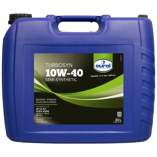 Полусинтетическое моторное масло Eurol Turbosyn 10W-40 Semi-synthetic, 5 л