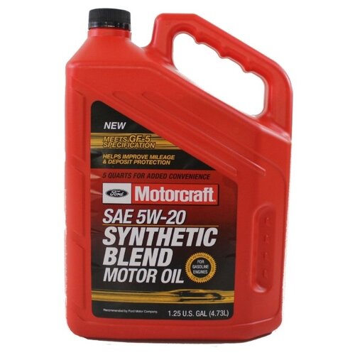 FORD XO5W205Q3SP Масло моторное "Ford" Motorcraft Synthetic Blend Motor Oil 5W20 (4,73 л) 1шт