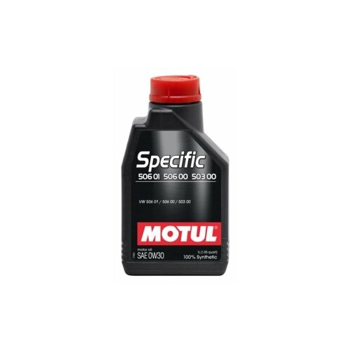 Синтетическое моторное масло Motul Specific 506 01 506 00 503 00 0W30, 5 л